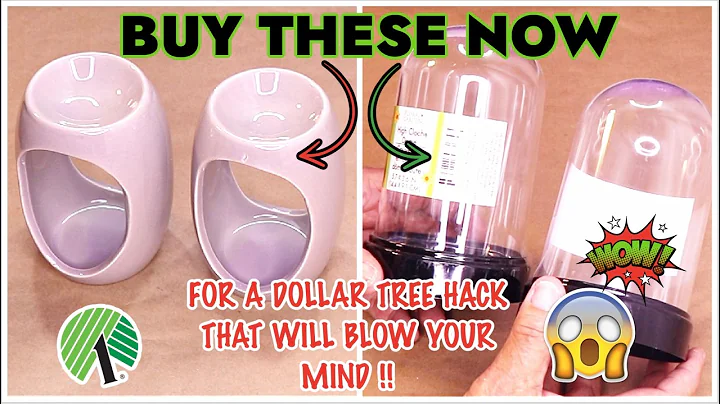 DIY Dollar Tree Glam Candle Holders for Spring | Stunning DOLLAR TREE Hack!