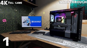 PC Building Simulator 2 Walkthrough Gameplay Part 1 4K PC No Commentary