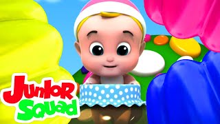 هلام على طبق |  رسوم متحركة | اغنية للاطفال | Junior Squad Arabic | فيديوهات ما قبل المدرسة