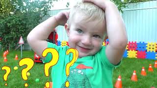 Learn Colors with Balloons + More Nursery Rhymes & Kids Songs by Katya and Dima