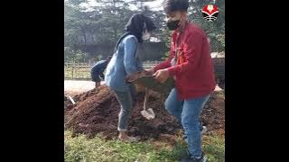 Ridhwan ahmad k 1907673 kegiatan KKN 52 Cisaranten Bina Harapan