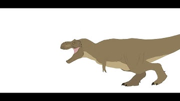 T-rex animation pivot animator v5 test