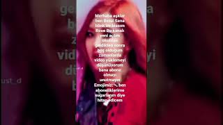 Merhabalar Ben Betül Sena Bana Abone Olmayı Unutmayın