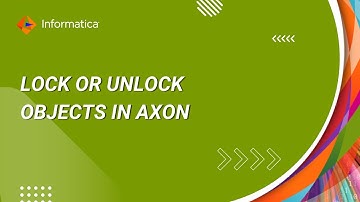 How to Lock or Unlock Objects in Axon