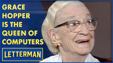 Grace Hopper is de computerkoningin | Letterman