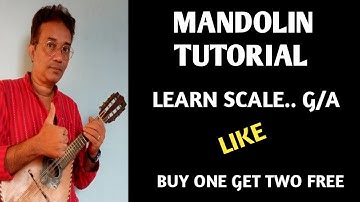 MANDOLIN TUTORIALBENGALIlearn D scale and kmow how G and E are free
