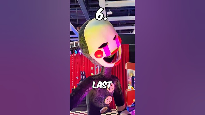 Ranking the Real Life FNAF Animatronics from PAX 2024
