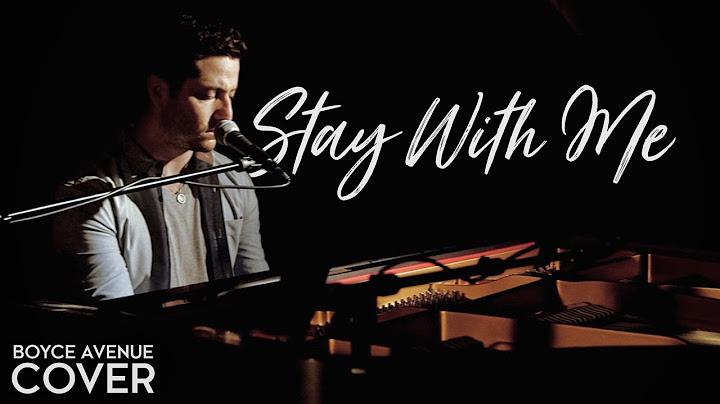 Stay With Me Cover version - Cover performance video thumbnail
