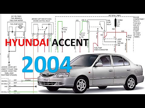 DIAGRAMA ELECTRONICO HYUNDAI ACCENT 2004