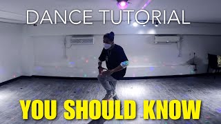 DANCE TUTORIAL | Jor'Dan Armstrong - You Should Know | Bryan Taguilid Choreography