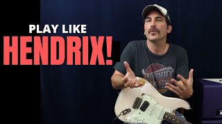 Video thumbnail of "Play Rhythm Like Hendrix in 15 Minutes - Guitar Lesson - Tips And Tricks To Sound Like Jimi"