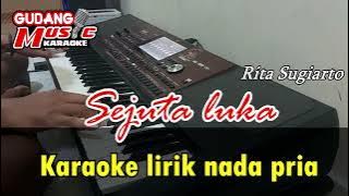 SEJUTA LUKA _RITA SUGIARTO//KARAOKE NADA PRIA