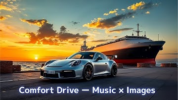 15-Minute Comfot Drive with AI Music [2025 Remake]