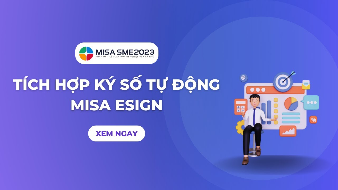 [MISA SME 2023] Tích hợp ký số tự động MISA eSign - YouTube