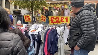 Petticoat Lane street market in London- Affordable brand shopping