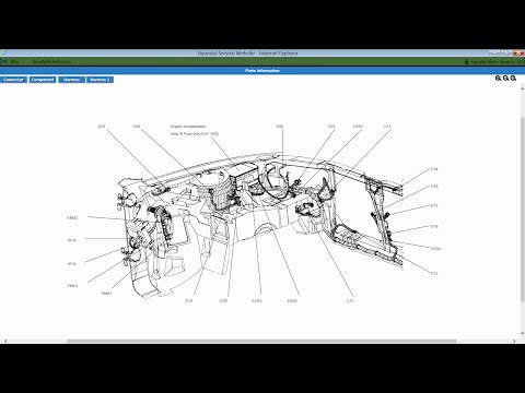 Hyundai Wiring Diagrams 2001 to 2006