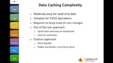 Data Caching Strategies for Oracle Mobile Application Framework (part I)