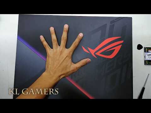 ASUS ROG Gaming Notebook Model G531G TAL236T upgrade DDR4 RAM Unbox 2020