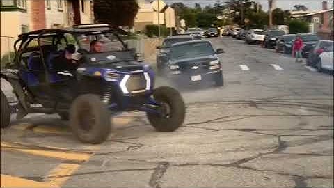 2019 rzr turbo s 4 seater burnout donuts