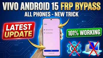 VIVO PHONE UNLOCK NEW TRICK BYPASS Android-15 💯%💪 
