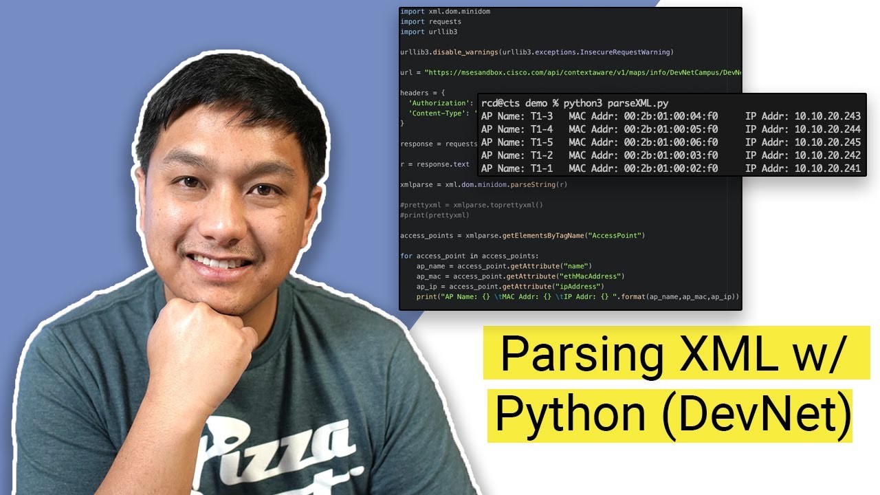 Parsing Xml With Python (Devnet)