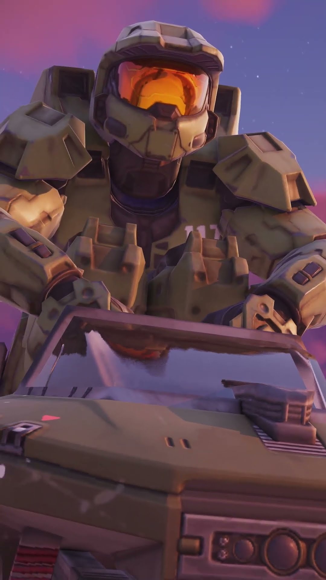 The Master Chief Petty Officer John-117 reporting for duty in the Fortnite Shop
