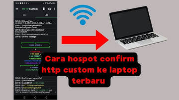 Cara hotspot config http custom ke laptop terbaru