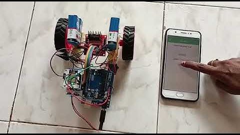 Wi-Fi controlled car using Bolt IoT and Arduino