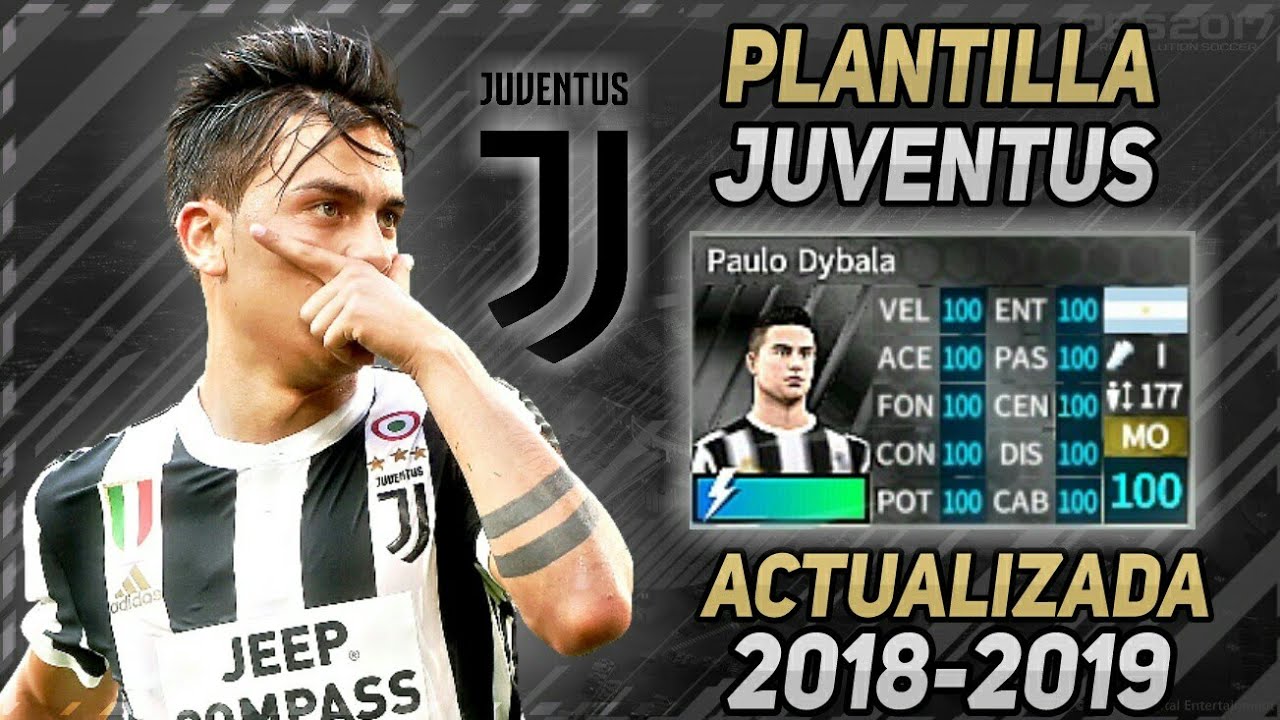 Increible Plantilla Juventus 2018 19 Normal Y Al 100 Kits