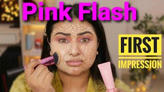 ৮০ টাকার মেকআপ ব্যবহার করলাম😱: PINKFLASH First Impression (নিব কি নিব না🤔) || Ananya Artistry