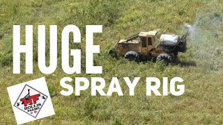 HUGE SPRAY RIG💪🏻💪🏻💪🏻 Mounted On A Skidder by Hollis Farms 3,549 views 6 months ago 13 minutes, 7 seconds