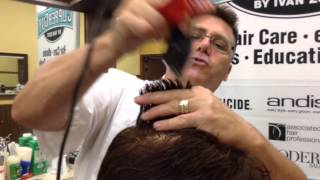 Point cutting with a clipper how to do it.