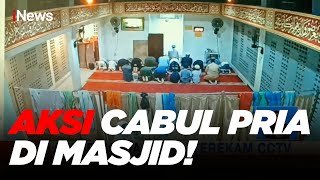 Terpengaruh Film Porno Pemuda Ini Terekam Lakukan Aksi Cabulnya Di Masjid inewssiang 1312