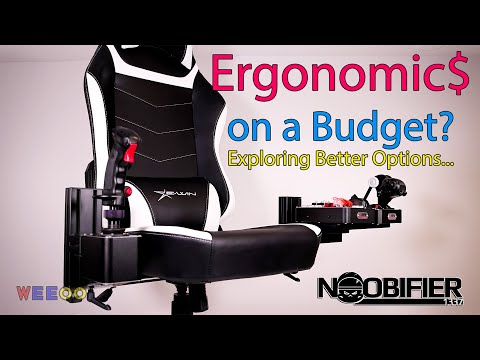 Budget Ergonomics - Perfect and Comfortable - E-Win Virpil Monstertech