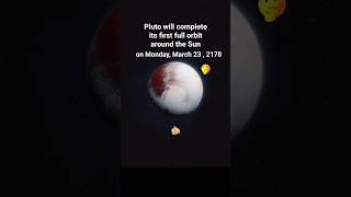 Plutos first orbit pluto deepspaceexploration ytshorts trendingshorts