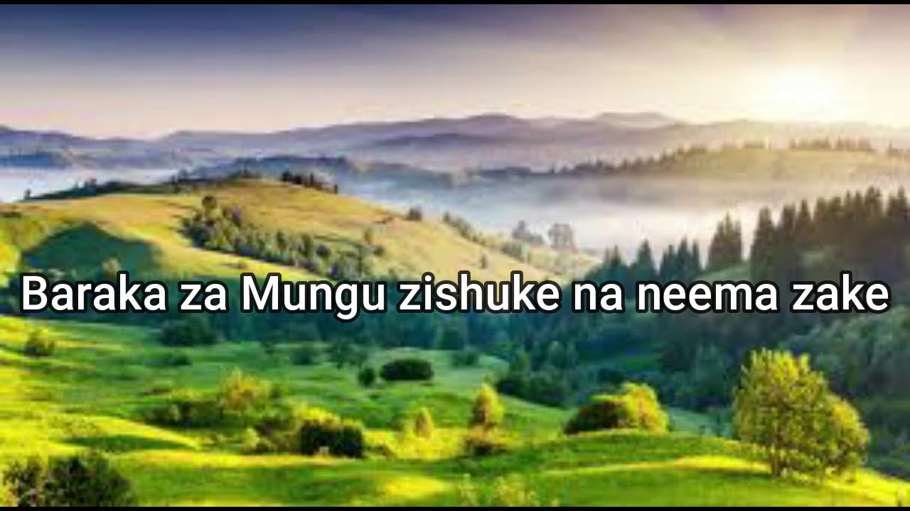 Baraka za Mungu with lyrics V Murishiwa