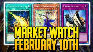 Yu-Gi-Oh MARKET WATCH February 10th