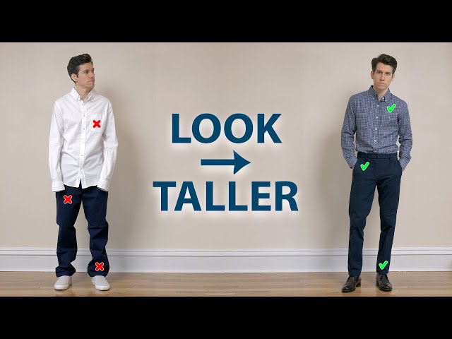 How To LOOK Taller  6 Style Tips To Appear Taller Than You Are 