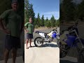 How to kickstart 1998 WR400