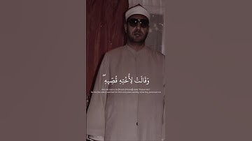 وَقَالَتْ لِأُخْتِهِ قُصِّيهِ ۖ | محمد عمران بيات_محير كردي_نيروز | سورة القصص