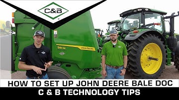 How to Set Up John Deere Bale Documentation