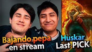 Wisper y Timado BAJANDO PEPA en stream😲Abvsa de un Huskar Player LAST PICK