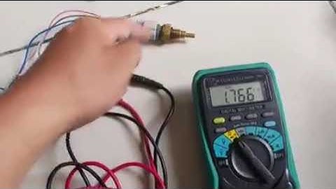 cách đo kiểm cảm biến nhiệt độ động cơ ECT ,EOT, xe lead ,air blade ,sh ,scr ...