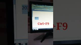 number to text in Ms word #shortvideo #video #mswordtricks #computertricks #trandingshorts screenshot 1