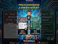 Summarize Any Website with AI | OpenAI + Python (Tamil) #ai #aiintamil #llm #openai #python #coding
