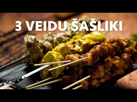 Video: Barbekjū Marinādes