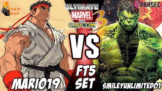 UMVC3 Parsec FT5 Set - Mario19 VS SmileyUnlimited01