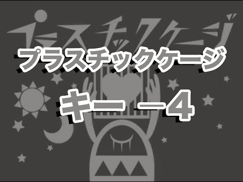 【karaoke】プラスチックケージ　キー−4