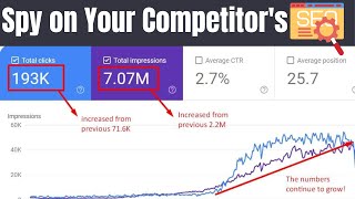 How Legally SPY on Your SEO Competitor's Organic Traffic (Ranked In 24hr)