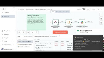 MongoDB, Google Drive